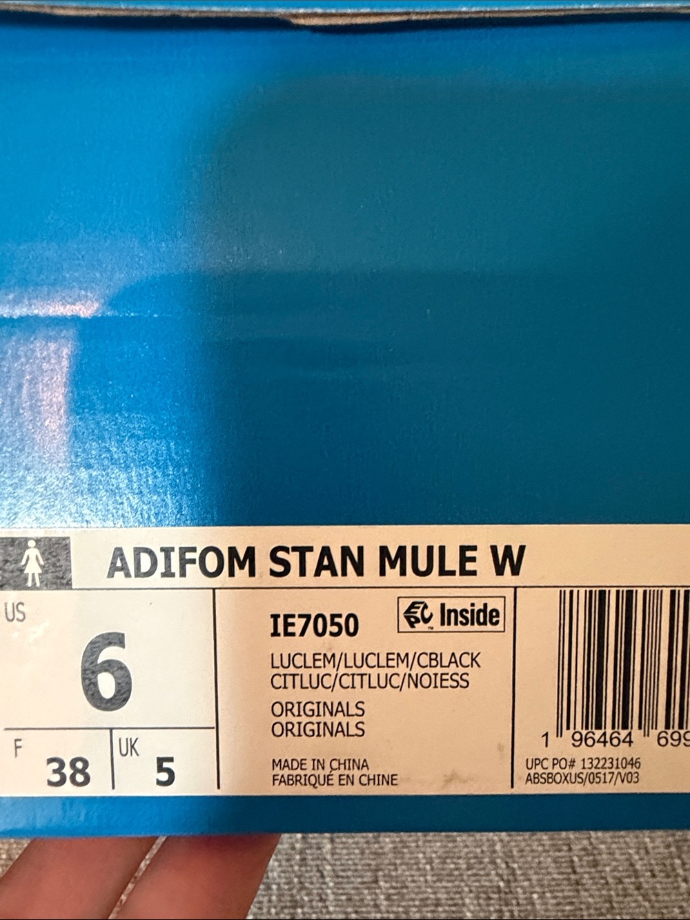 Adidas adifom Stan mule lucid lemon - Picture 4 of 4